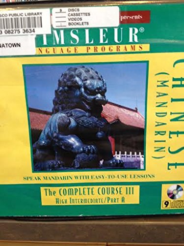 Chinese by Dr. Paul Pimsleur