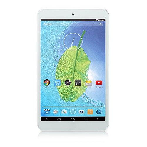 iRULU eXpro X1s 8 Inch Google Android 5.1 Lollipop Tablet PC, IPS, 1280*800 HD Resolution, 16GB Storage, Bluetooth 4.0, Micro HDMI, Dual Cameras, 3D Games Supported, Silver Back (Metal Rear)