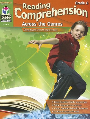 Middle School Reading Comprehension C Grade 6 by Steck-Vaughn