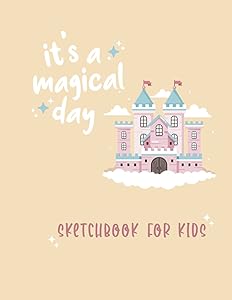 Drawing Pad for Kids: Doodling Sketchbook, Magical Castle