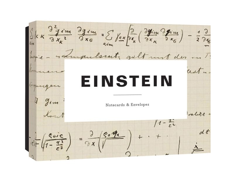 Einstein Notecards by Princeton Architectural Press