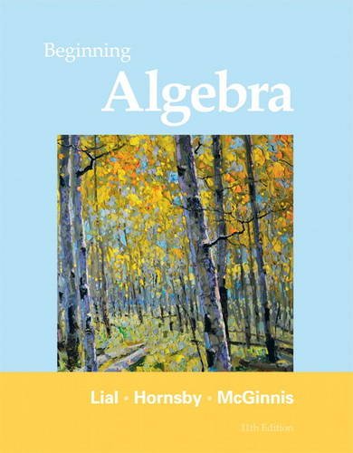 Beginning Algebra by Margaret L. Lial