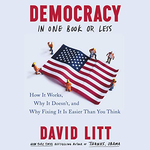 Democracy in One Book or Less: How It Works, Why It Doesn’t, and Why Fixing It Is Easier Than You Think by David Litt