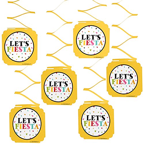 Algopix Similar Product 16 - Big Dot of Happiness Lets Fiesta 