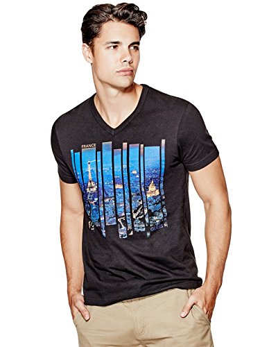 GUESS Men's Balin Destination Tee