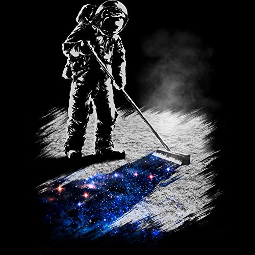 

Stardust Sweeper Men's Graphic Crew Sweatshirt - Design By Humans