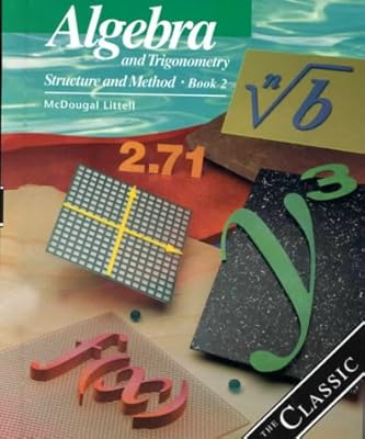 Algebra and Trigonometry: Structure and Method, Book 2