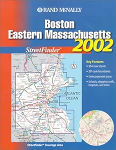 Rand McNally Bosten Eastern Massachusetts Streetfinder: New Digital 2002 Edition