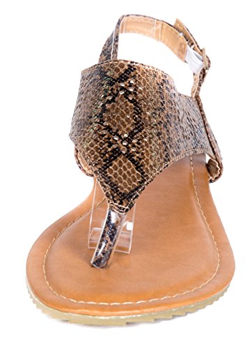 Victoria K Women Summer Beach Sandals Open Toes Flats Thongs