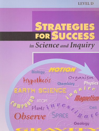 Strategies for Success: Answer Keys Level D Science, Science and Inquiry (Steck-vaughn Strategies for Success) by Steck-Vaughn