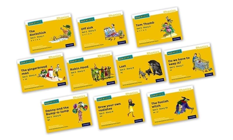 Read Write Inc. Phonics: Yellow Set 5 Storybooks Mixed Pack of 10 by Varios Autores