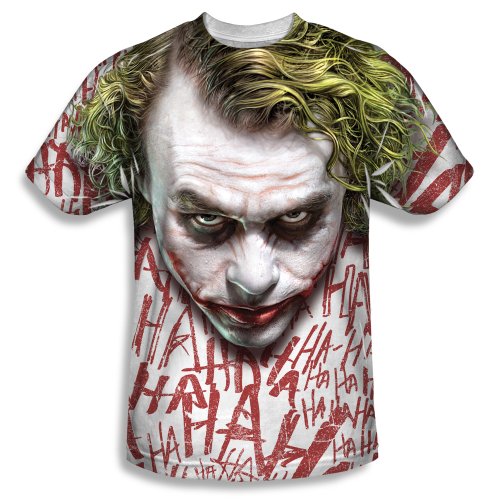 Dark Knight Trilogy - Men's T-shirt Joker face design