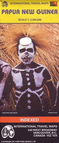 Papua New Guinea Map by ITMB (Travel Reference Map) by ITMB Publishing