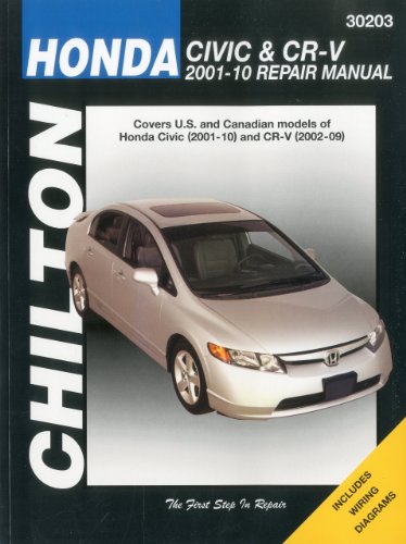 Honda Civic 2001-2010 &amp; CR-V 2002-2009 by Chilton