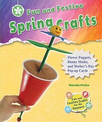 Fun and Festive Spring Crafts: Flower Puppets, Bunny Masks, and Mother's Day Pop-up Cards