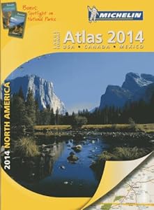 Michelin North America Large Format Atlas 2014