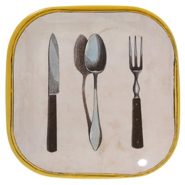 Product Image John Derian® for Target Melamine Flatware Decal Appetizer Plate Set of 8 - 6x6"