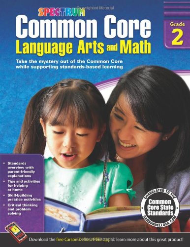 Common Core Language Arts and Math, Grade 2 by Spectrum  (Compiler)