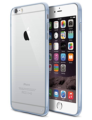 iPhone 6 Case, LoHi(TM) Crystal Clear Apple iPhone 6 Protective Transparent Case Anti-Scratch Ultra Felxible Premium TPU Cover Stylish ECO-Friendly Packaging - Ultra Slim Bumper Case for iPhone 6 4.7(Light Blue)