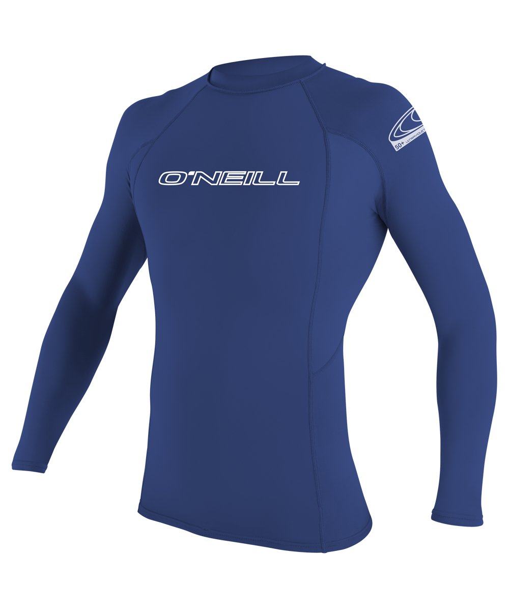 

O'Neill Wetsuits Basic Skins Long Sleeve Crew Rash Guard Shirt