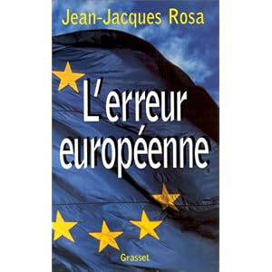 L'erreur européenne