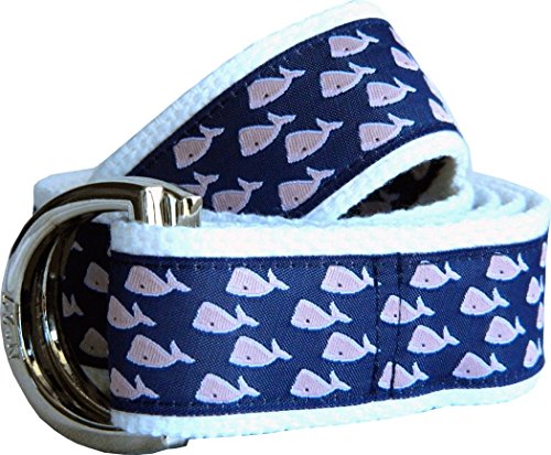 

No27 Men's Whale School Nautical Belt Canvas Belt