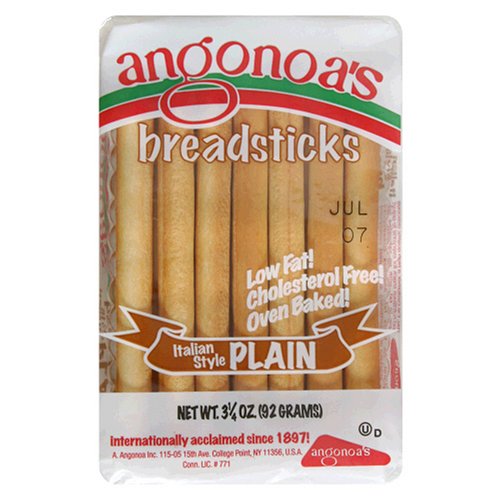 Algopix Similar Product 1 - Angonoas Breadsticks Plain