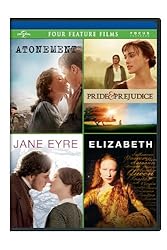 Atonement / Pride & Prejudice / Jane Eyre / Elizabeth Four Feature Films