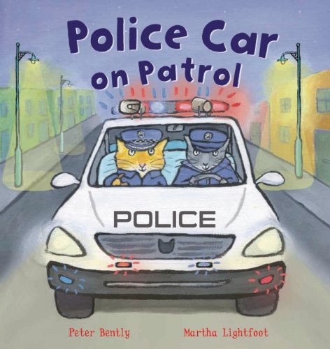 Police Car on Patrol by Peter Bently