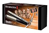 Remington S6500 Piastra Sleek & Curl, Stretta, Rivestimento Ceramica