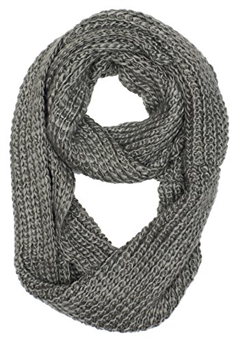 DRY77 Forever Chunky Thick Knitted Fashion Winter Eternity Infinity Loop Scarf