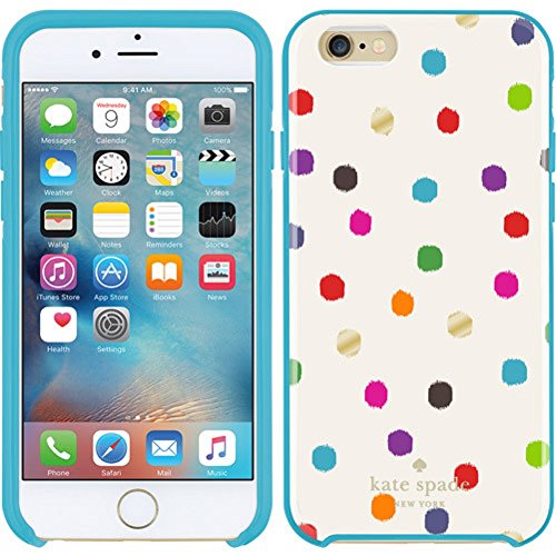 Kate Spade New York - Hybrid Hardshell Case for iPhone 6 Plus/6s Plus - Ikat Dot - ONLY for 6 Plus and 6S Plus, NOT for the iPhone 6 or 6S