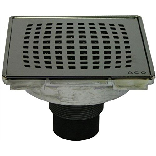 Algopix Similar Product 2 - QuARTz by ACO 37232 Square Drain Pixel
