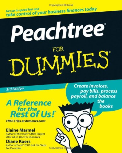 Peachtree For Dummies by Elaine Marmel