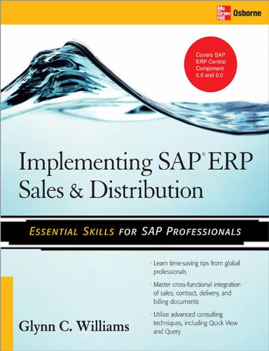 Implementing SAP ERP Sales & Distribution by Glynn C. Williams