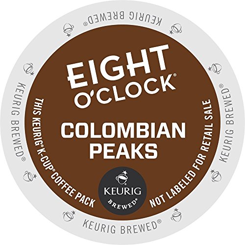 Keurig, Eight O'Clock Coffee, Colombian Peaks, K-Cup packs, 30 Count