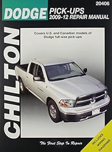 Chilton Total Car Care Dodge Pick-Ups 2009 - 2012 Repair Manual