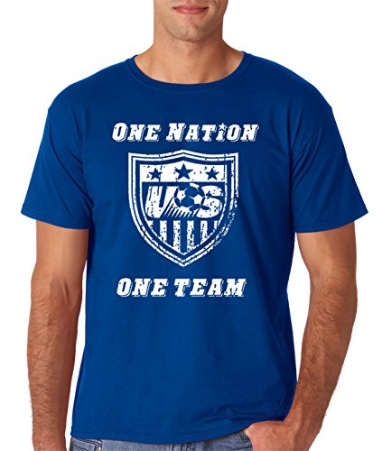 AW Fashion's Team USA Soccer 1 Nation 1 Team Premium Men's T-Shirt