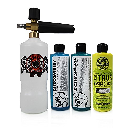 

Chemical Guys EQP313 TORQ Professional Foam Cannon and Soap Kit (4 Items)