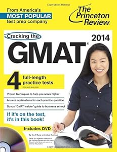 Cracking the GMAT  : with DVD by Geoff Martz; Adam Robinson; Princeton Review (Firm)