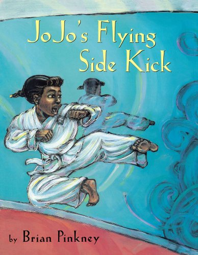 Jojo's flying side kick by Brian Pinkney