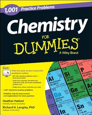 Chemistry: 1,001 Practice Problems For Dummies