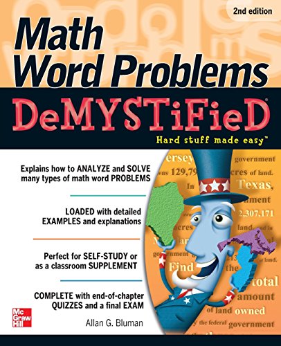 Math Word Problems Demystified 2/E by Allan Bluman