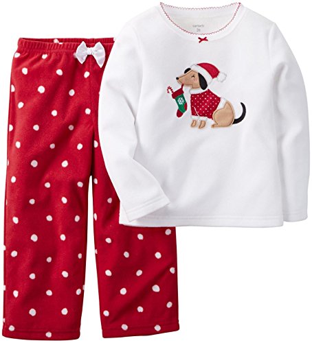 Carter's Little Girls' 2 Piece PJ Set (Toddler/Kid)