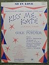 Kiss Me, Kate : So in Love [score : vocal]