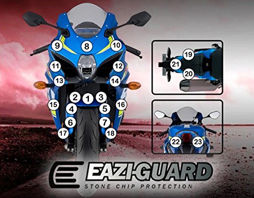Algopix Similar Product 16 - EaziGrip Suzuki GSXR1000 Stone Chip