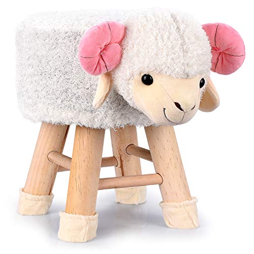 Algopix Similar Product 9 - Abco Tech Kids Wooden Animal Footstool