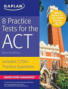 8 Practice Tests for the ACT: Includes 1,728 Practice Questions