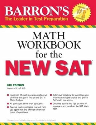 Barron's Math Workbook for the NEW SAT, 6th Edition