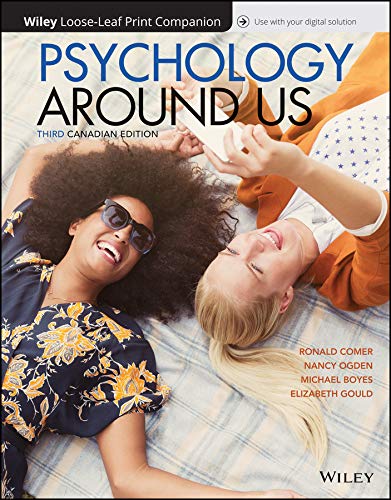 Psychology Around Us by Ronald Comer